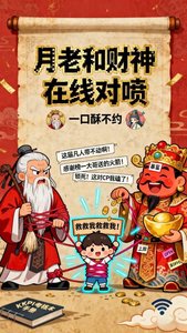 《月老和財神線上對噴》